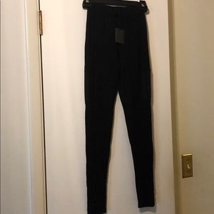 Asos Black Mesh Leggings